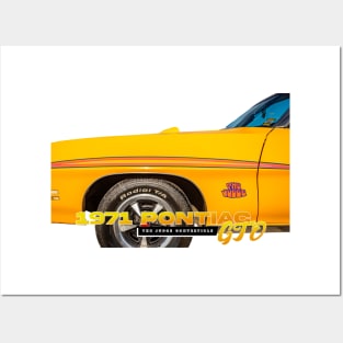 1971 Pontiac GTO The Judge Convertible Posters and Art